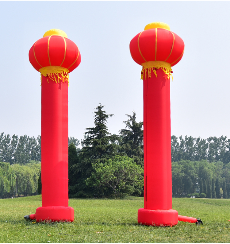 晋城传统灯笼柱